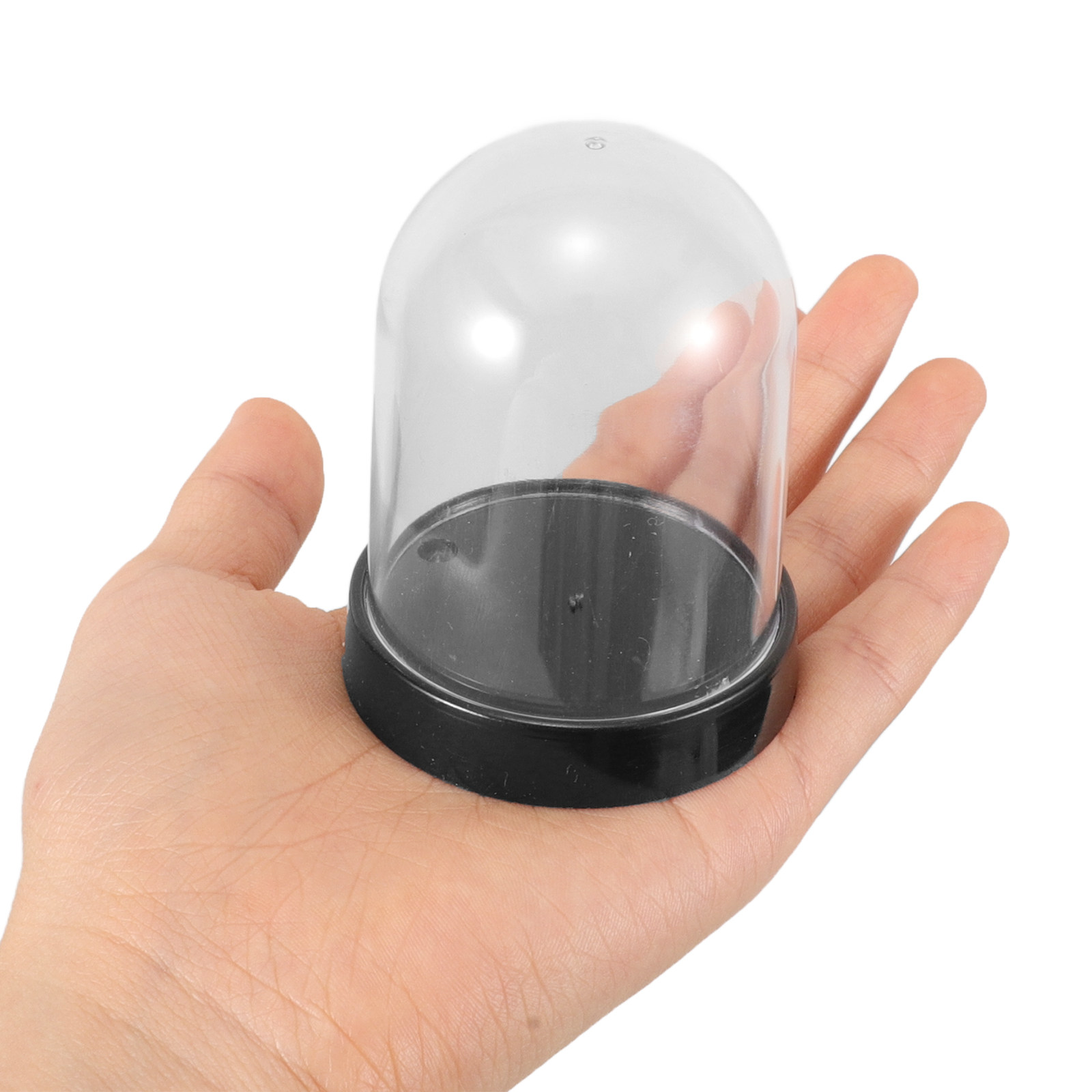 5Sets Clear Plastic Cloche Dom - огляд і ціна Plastic Dome Clear