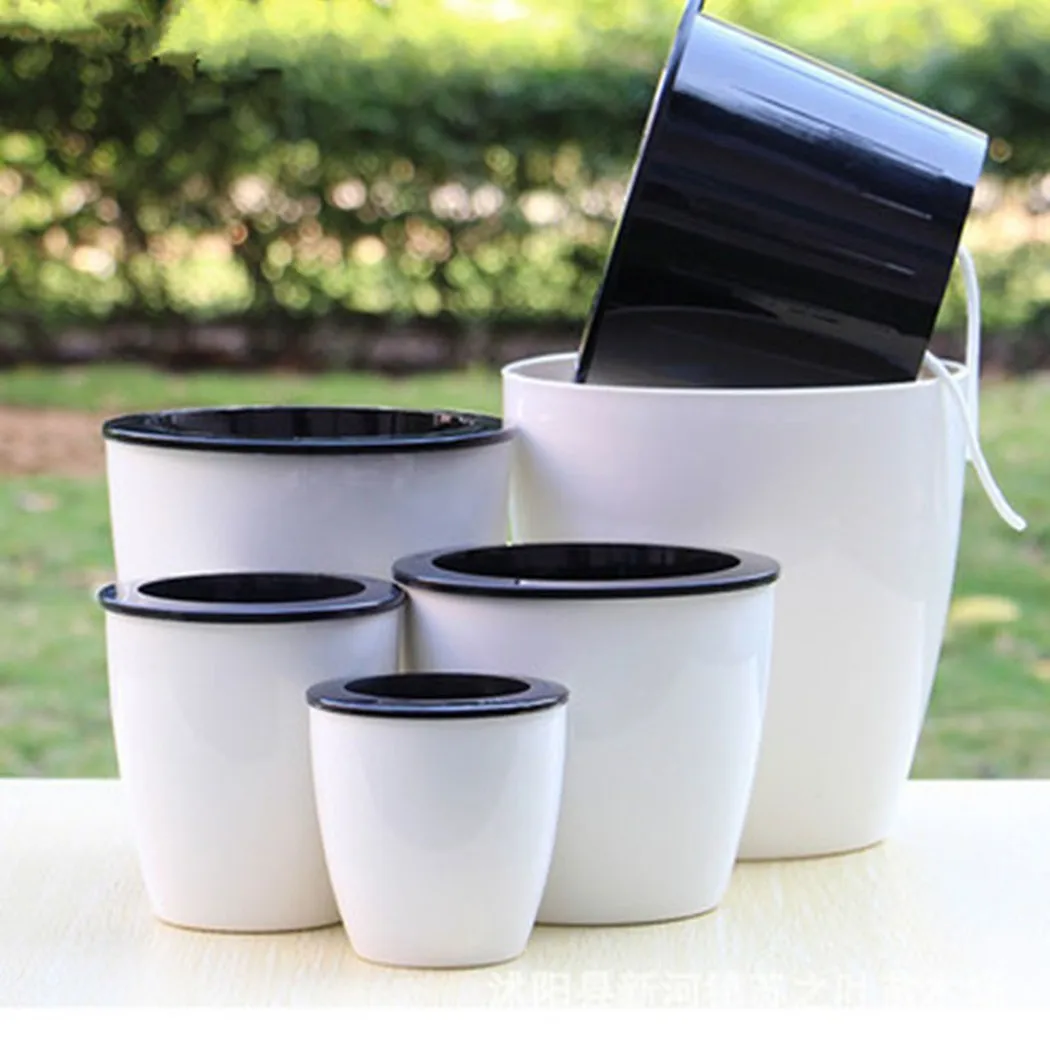 Lazy Flower Pot Self-Watering  - огляд і ціна Self Watering Insert