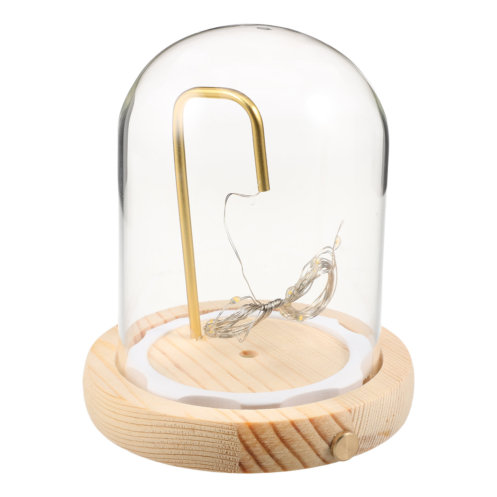 Glass Cloche Display Dome with - огляд і ціна Plastic Dome Clear