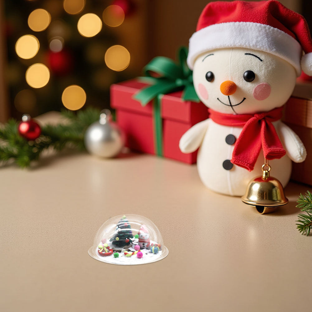 30Pcs DIY Clear Plastic Dome C - огляд і ціна Plastic Dome Clear