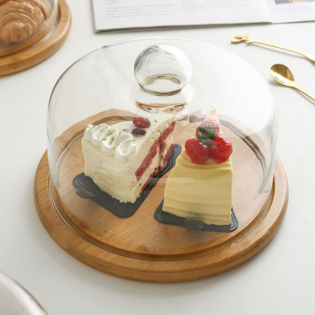 18Cm Glass Cake Dome Cover Cle - огляд і ціна Plastic Dome Clear